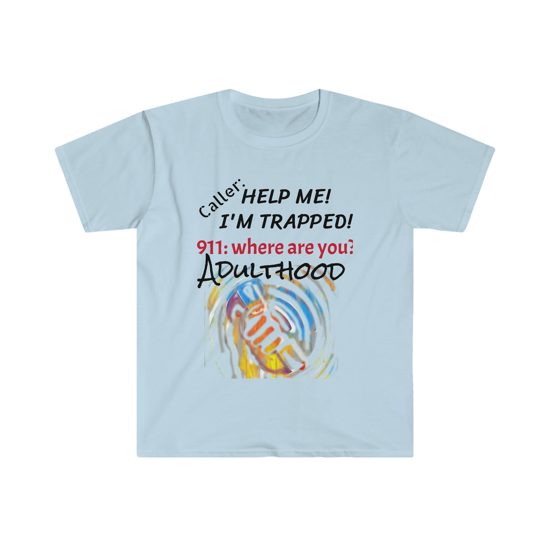 ADULTHOOD TRAP Unisex Softstyle T-Shirt