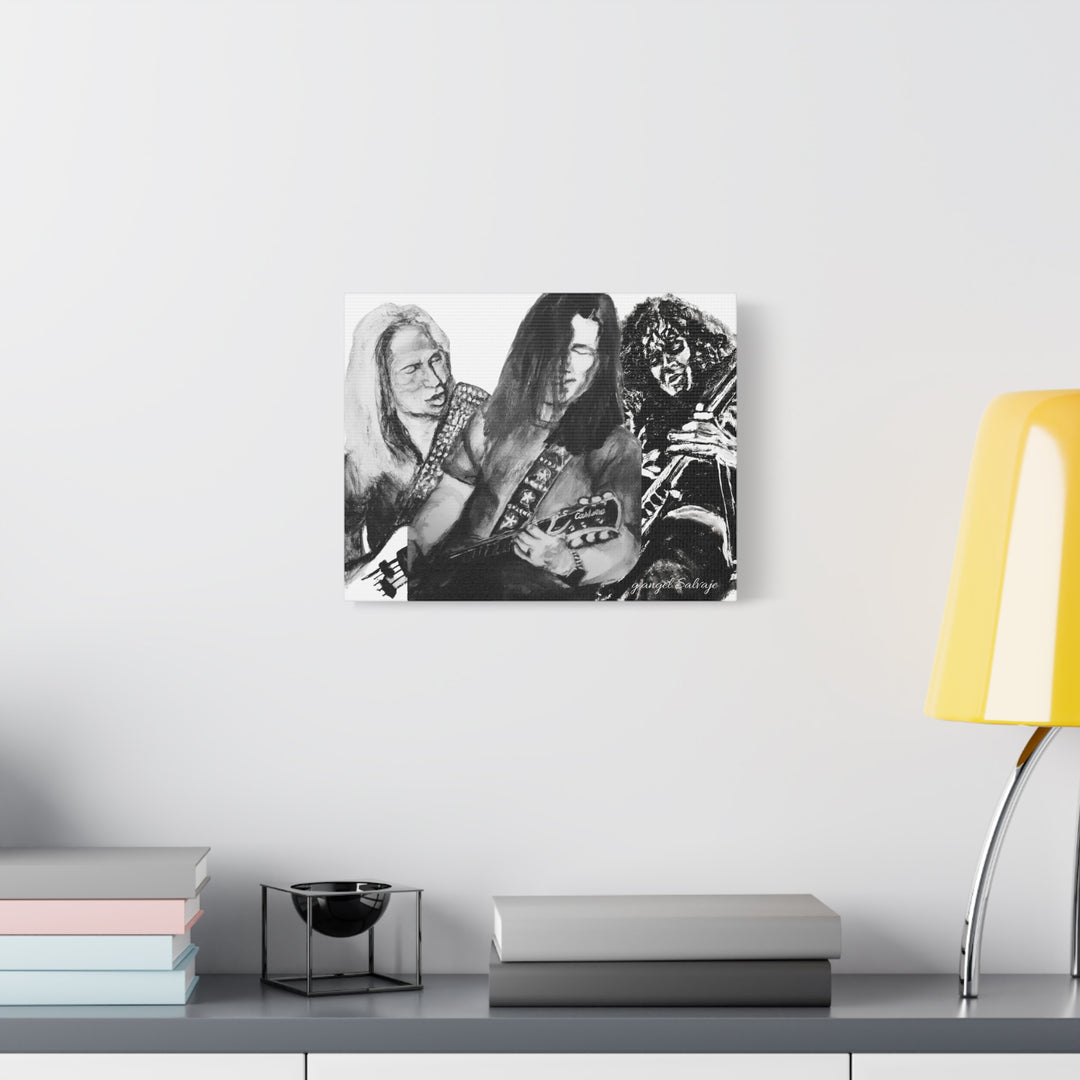 Canvas Print - Slaughter Band Mad About You painting Compilation g angel Salvaje