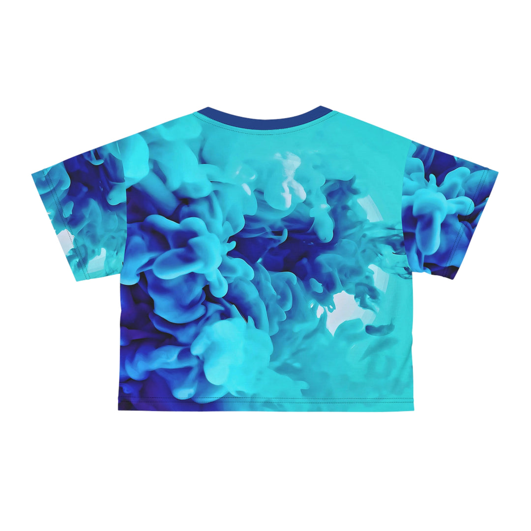 Just Breathe Crop Tee