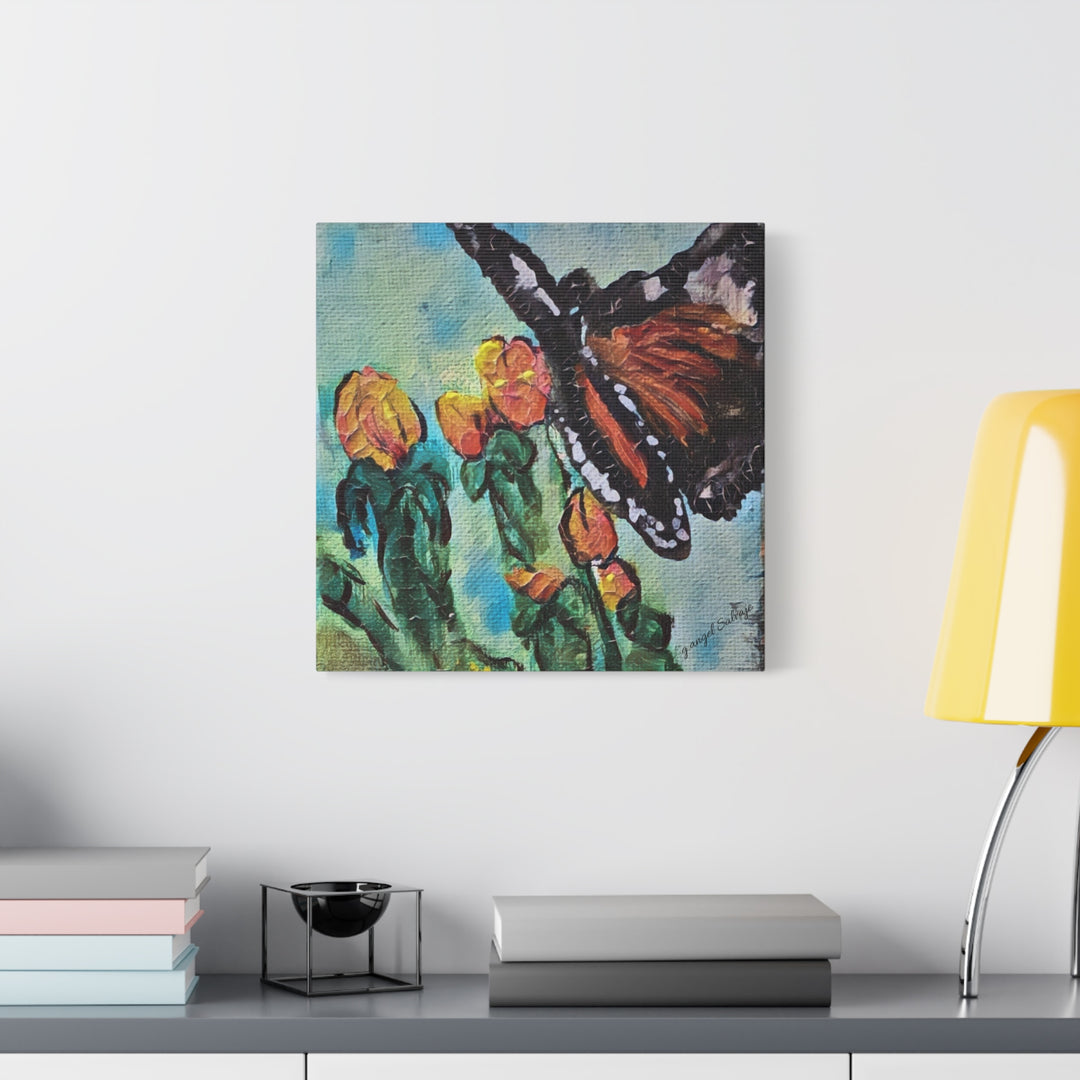 Canvas Print - Monarch Queen Butterfly