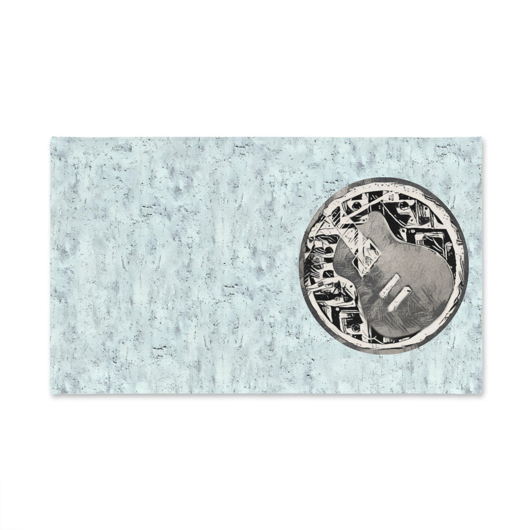 To Coin a Guitar Hand Towel