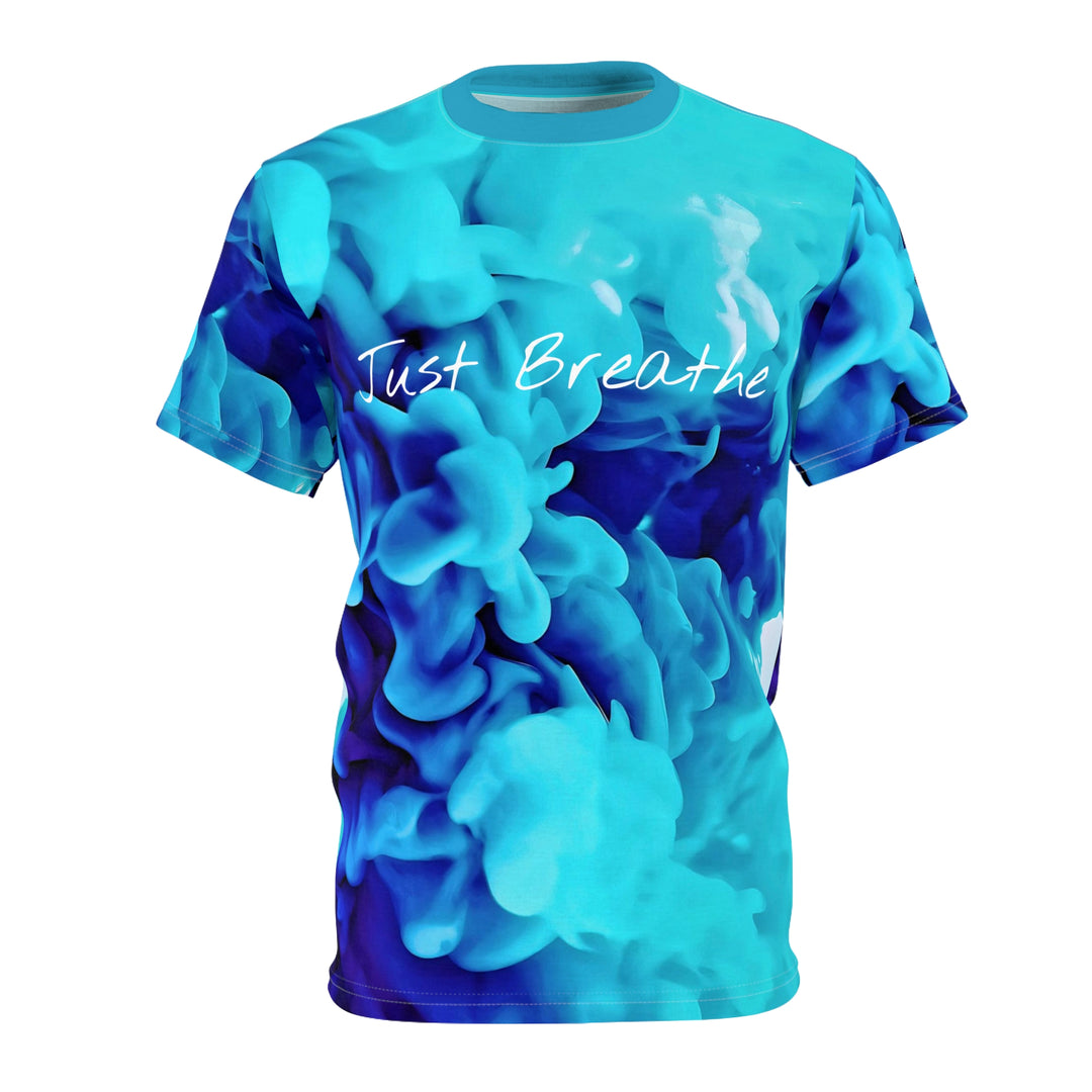Just Breathe Unisex Cut & Sew Tee (AOP)