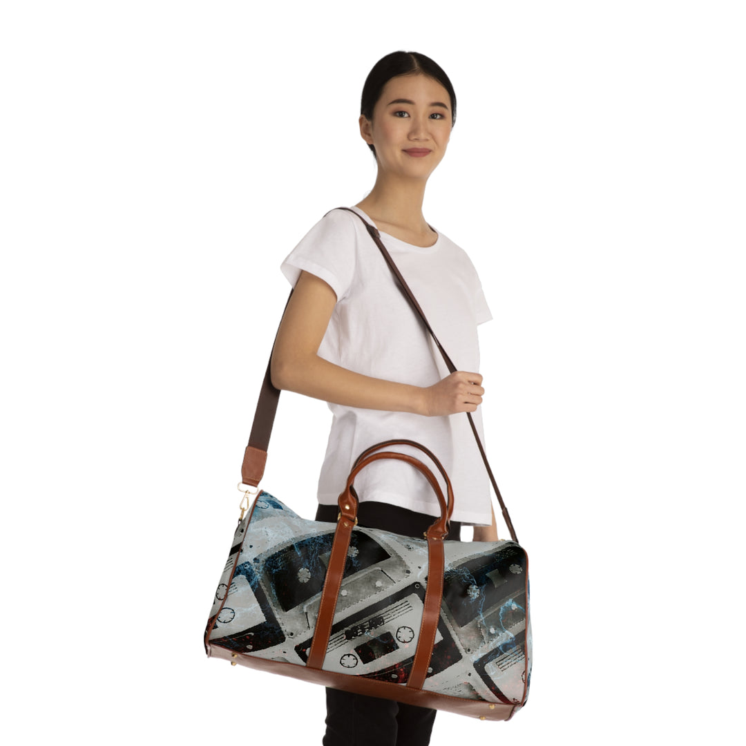 Mix Tape = True Love Waterproof Travel Bag