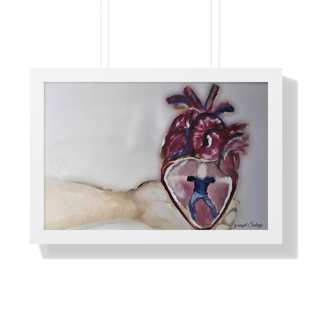 Abiding Within Framed Horizontal Poster