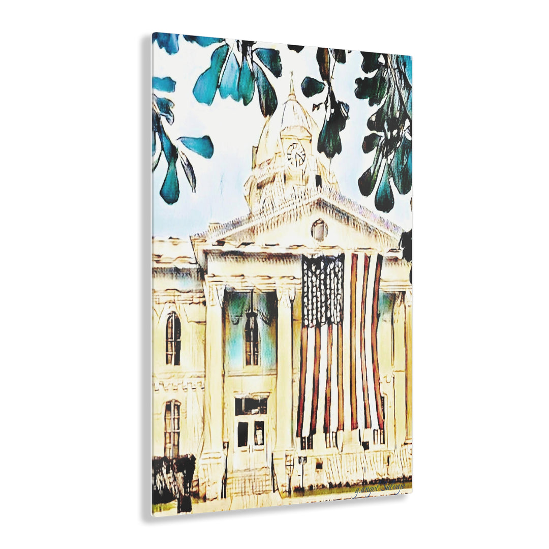 Colbert County Courthouse Acrylic Prints