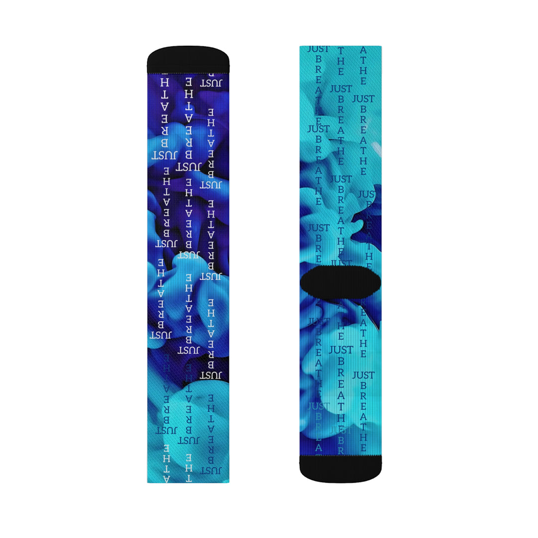 Just Breathe Sublimation Socks