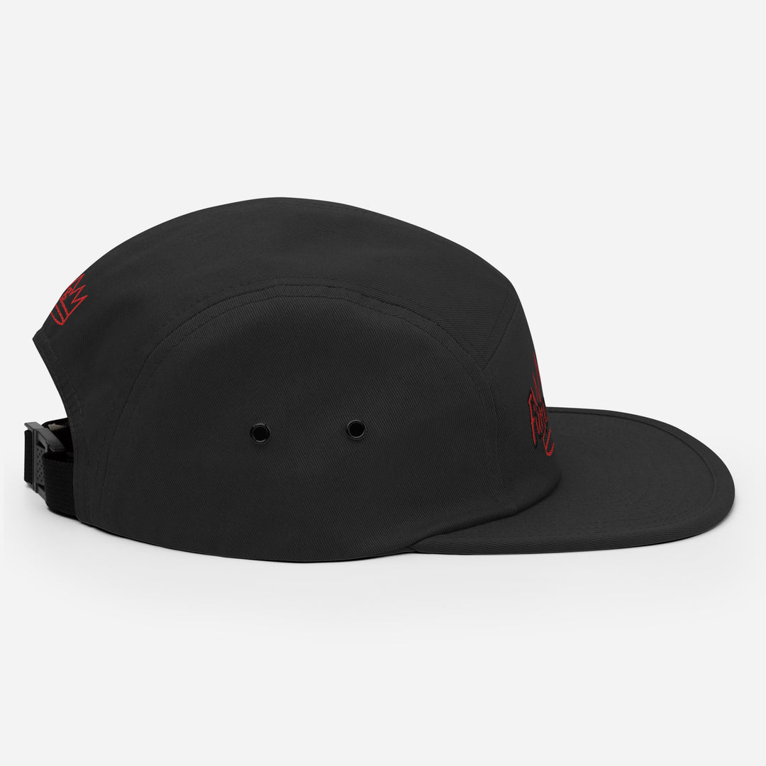 Fierce Soul, Red /Red Five Panel Cap