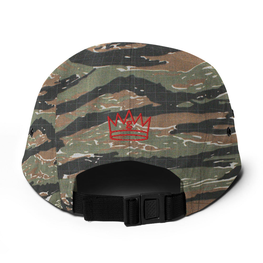 Fierce Soul, Red /Red Five Panel Cap