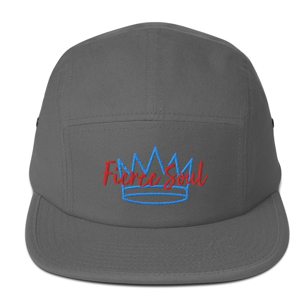 Crowned Fierce Soul Five Panel Cap