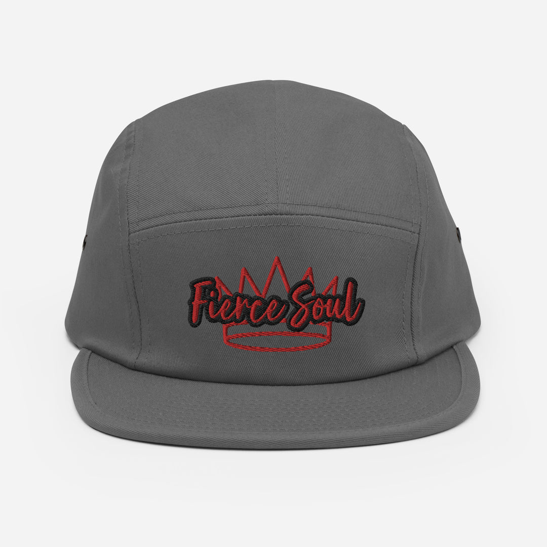 Fierce Soul, Red /Red Five Panel Cap
