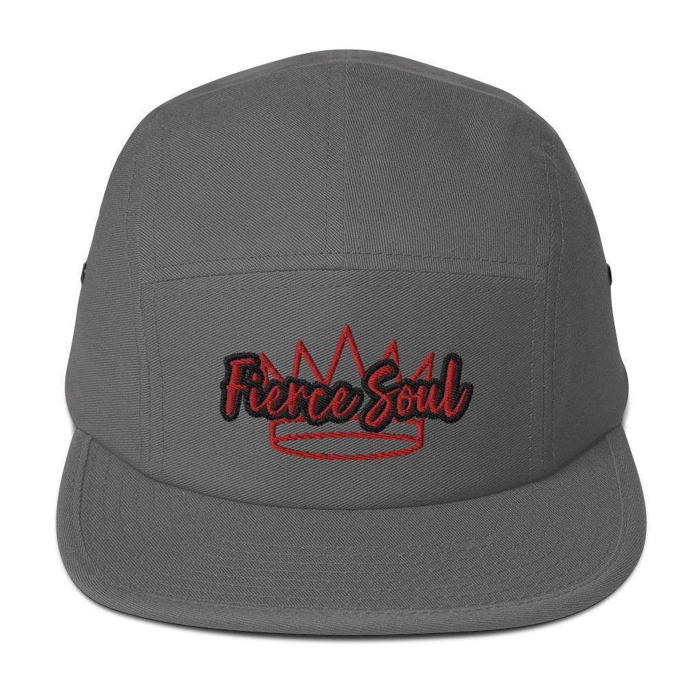 Fierce Soul, Red /Red Five Panel Cap