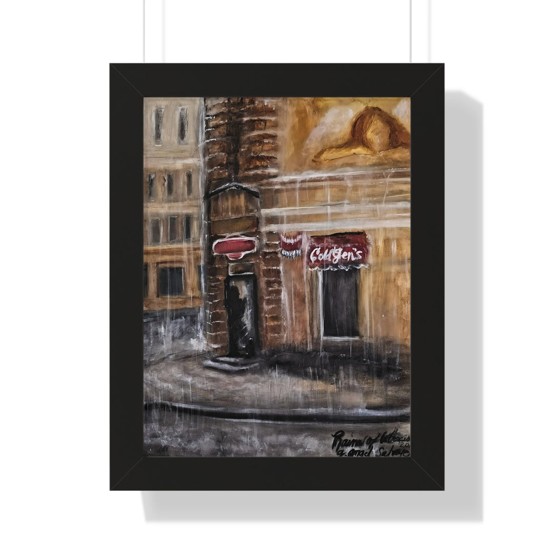 Vertical Poster 'Rains of Intercession' by g angel Salvaje
