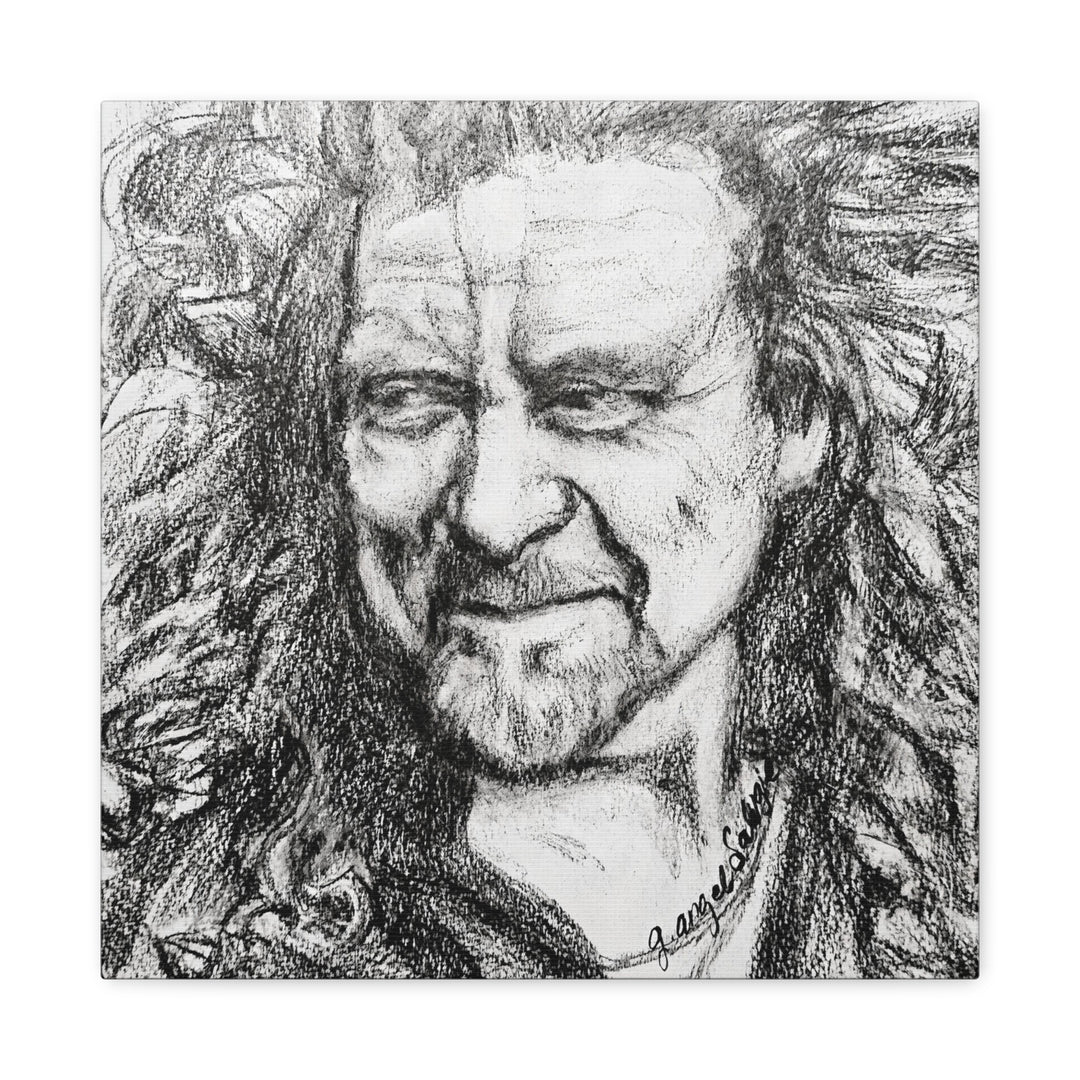 Canvas Print - Robert Plant Rock and Roll Portrait