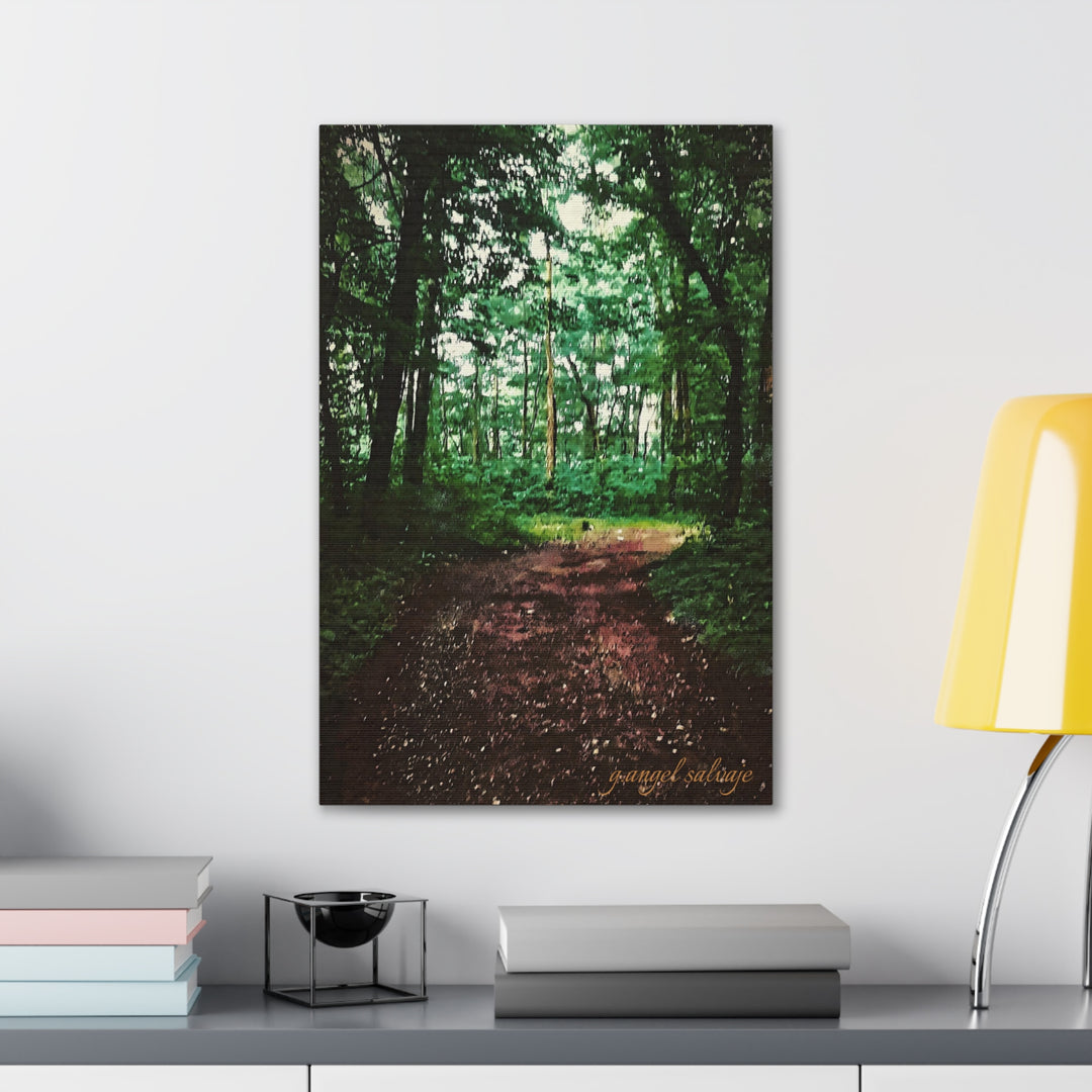 Long and Winding Path Canvas Gallery Wraps