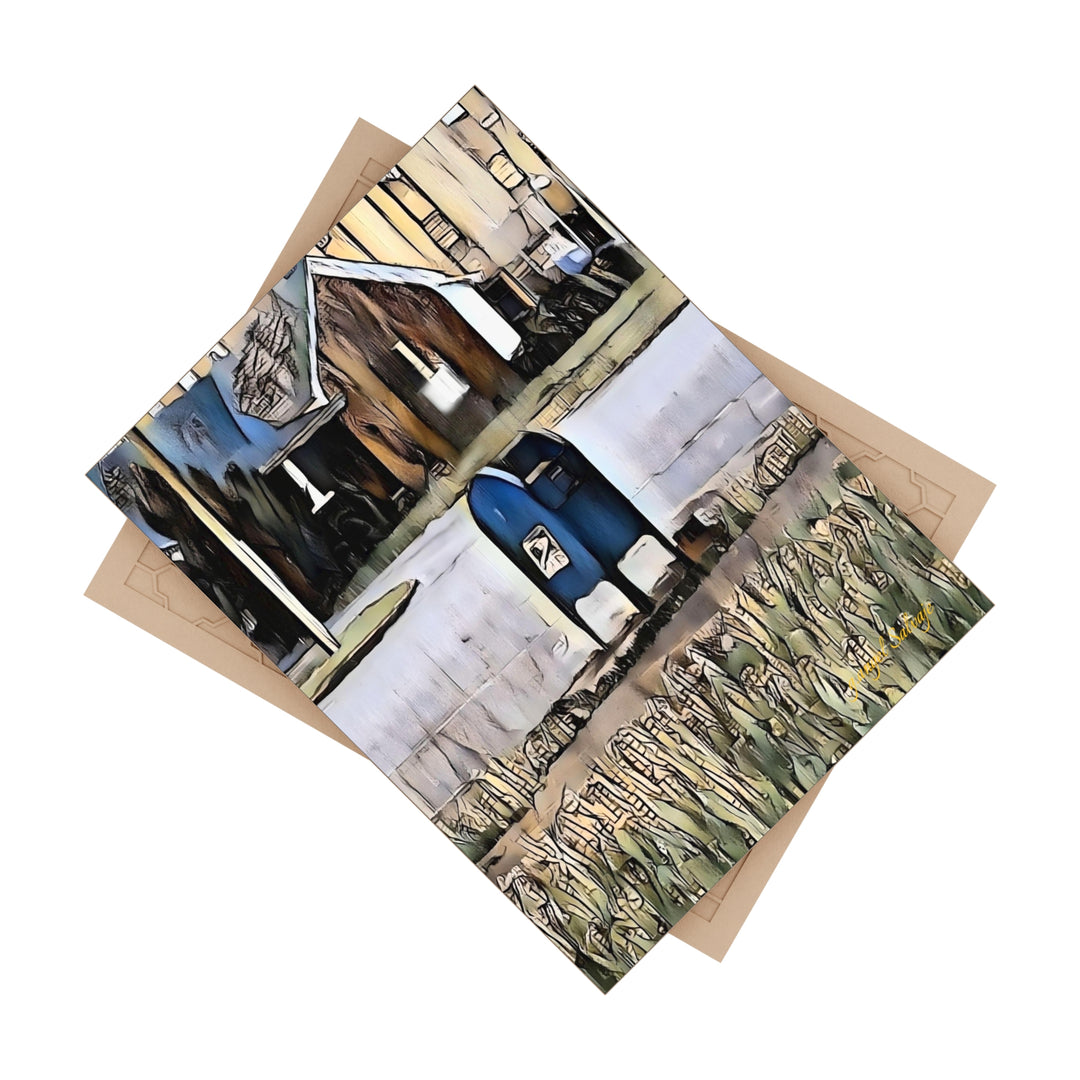 Courthouse Mail  Ceramic Photo Tile