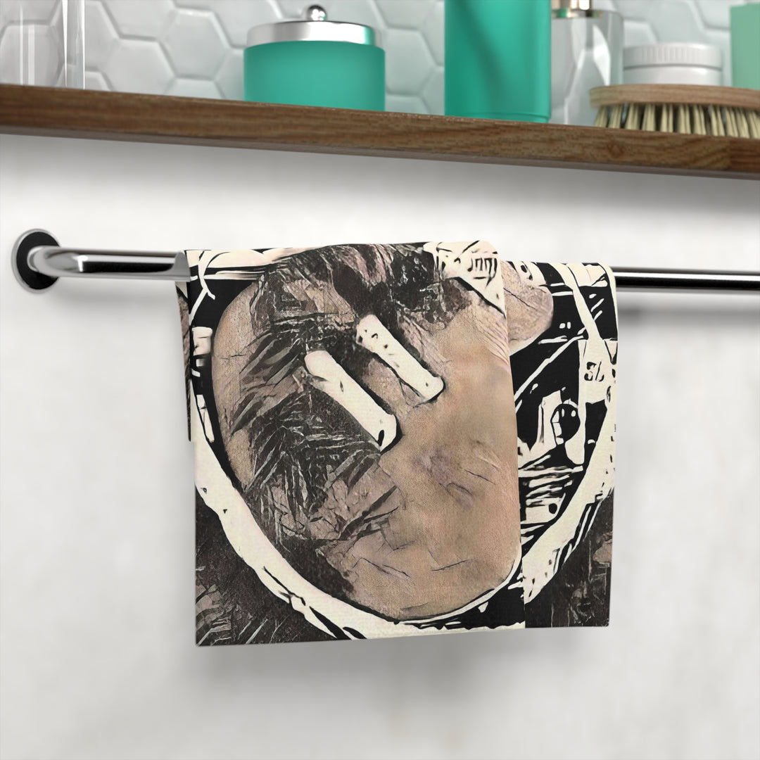 A Little Sketchy Face Towel