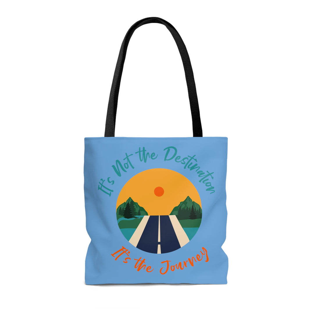 It's The Journey Tote Bag (AOP)