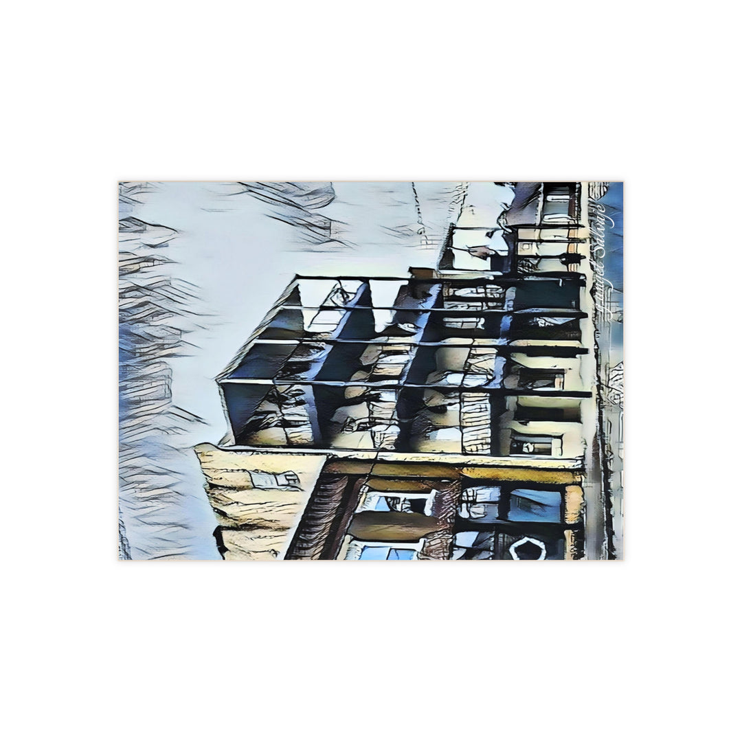 Tuscumbia Morning Drive Ceramic Photo Tile