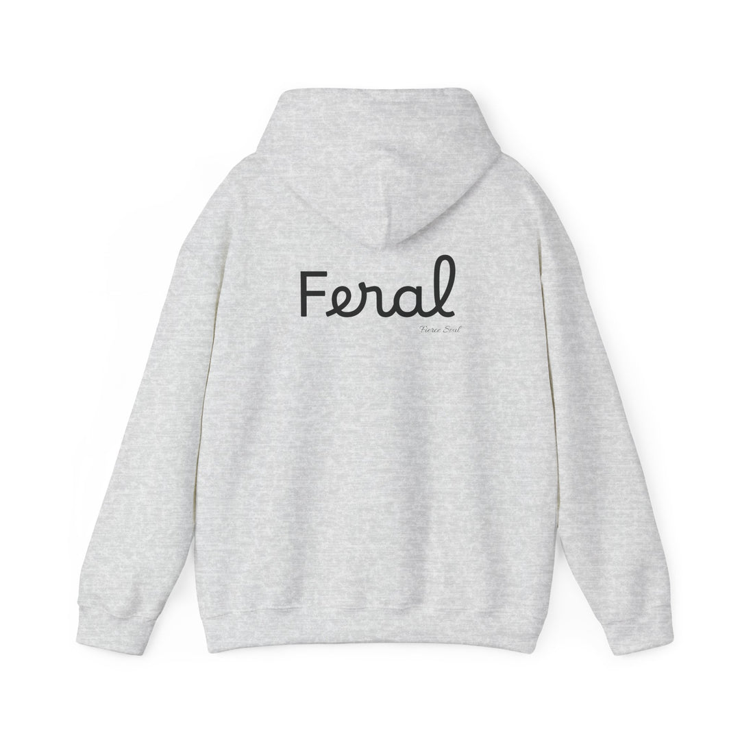 Hooded Sweatshirt - Feral Cat Drama Free Design