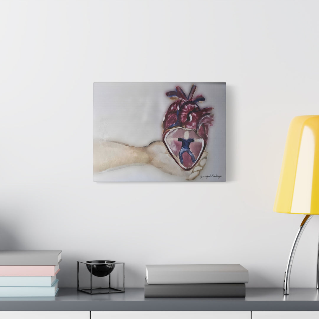Canvas Print - Abiding Within:Extremely Whole Hearted Sleeves Painting by g angel Salvaje