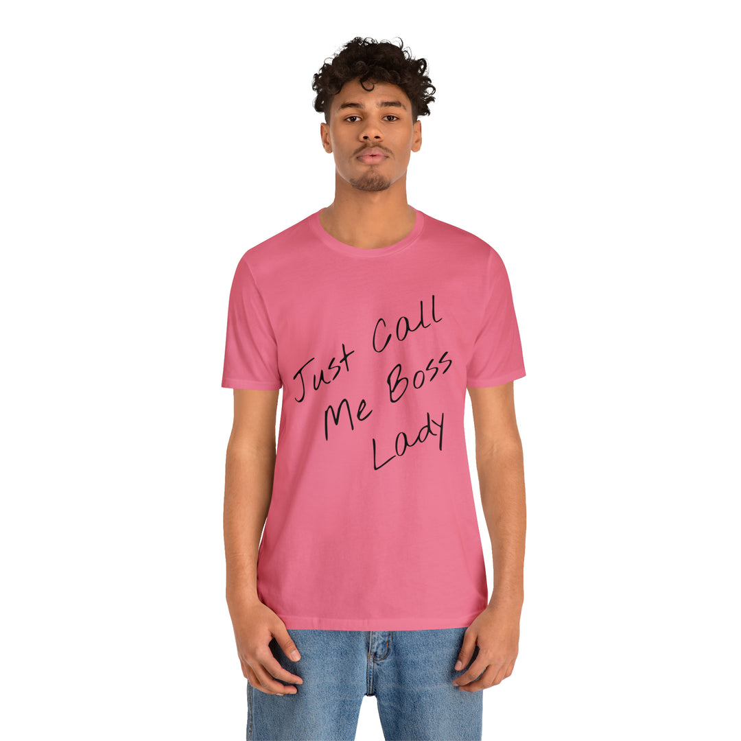 D'Boss Lady Unisex Jersey Short Sleeve Tee