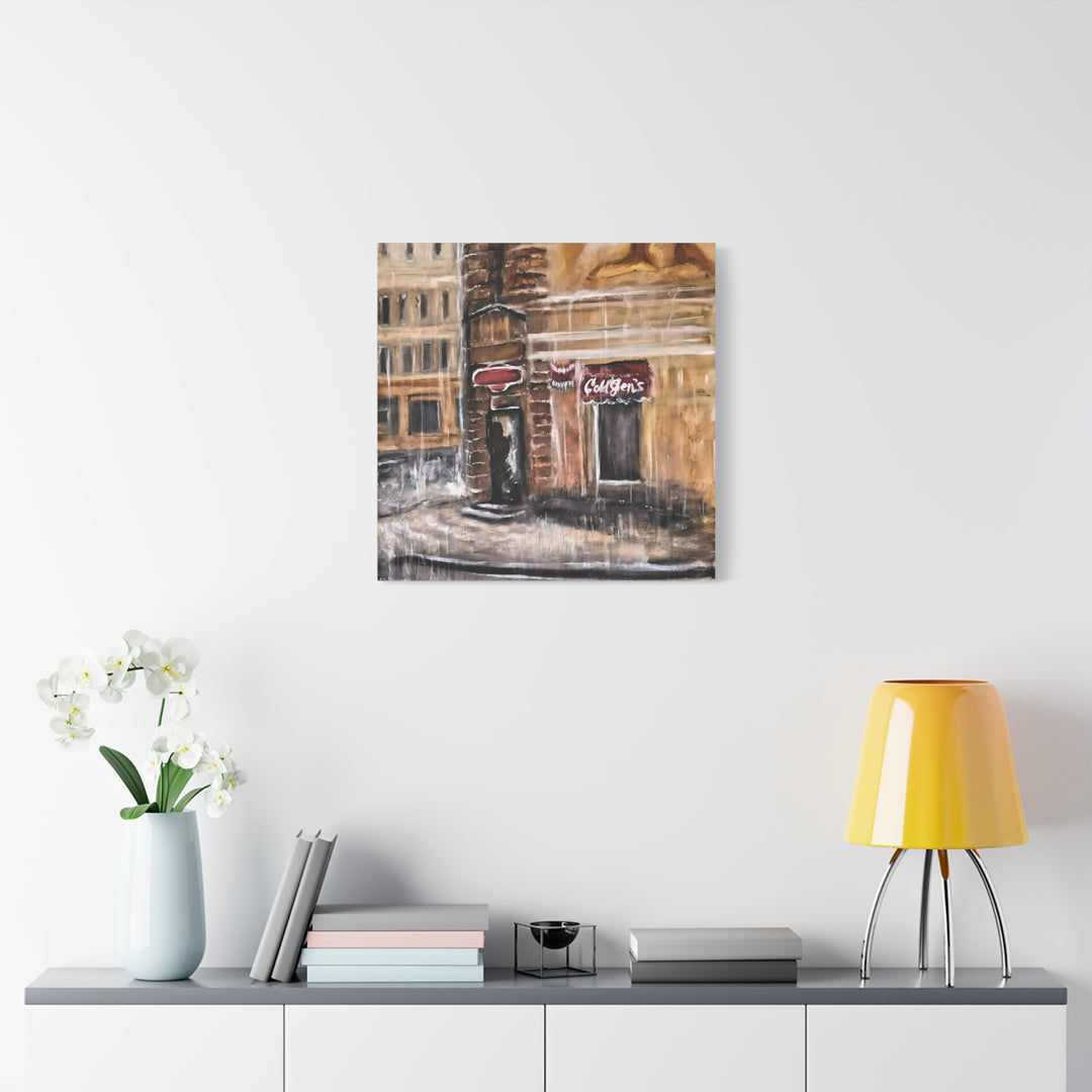 Realist Tones Canvas Print - Tears of Intercession-Urban Rainscape Design