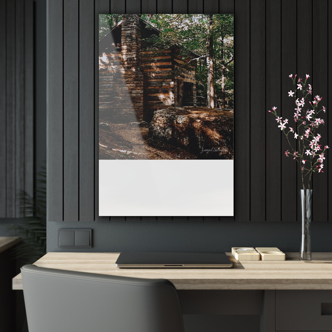 Just a Cabin in the Corner of Gloryland Acrylic Prints