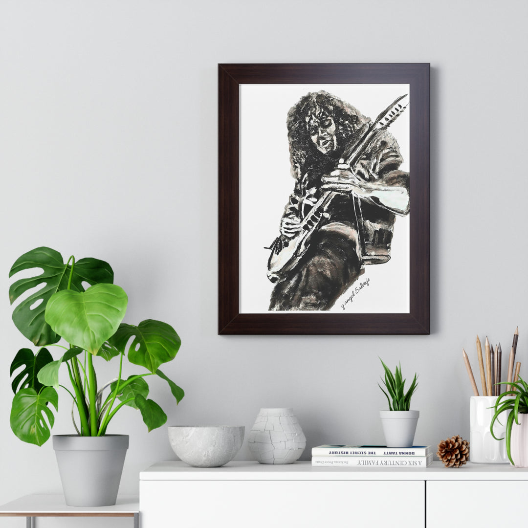 Tim Kelly Framed Vertical Poster