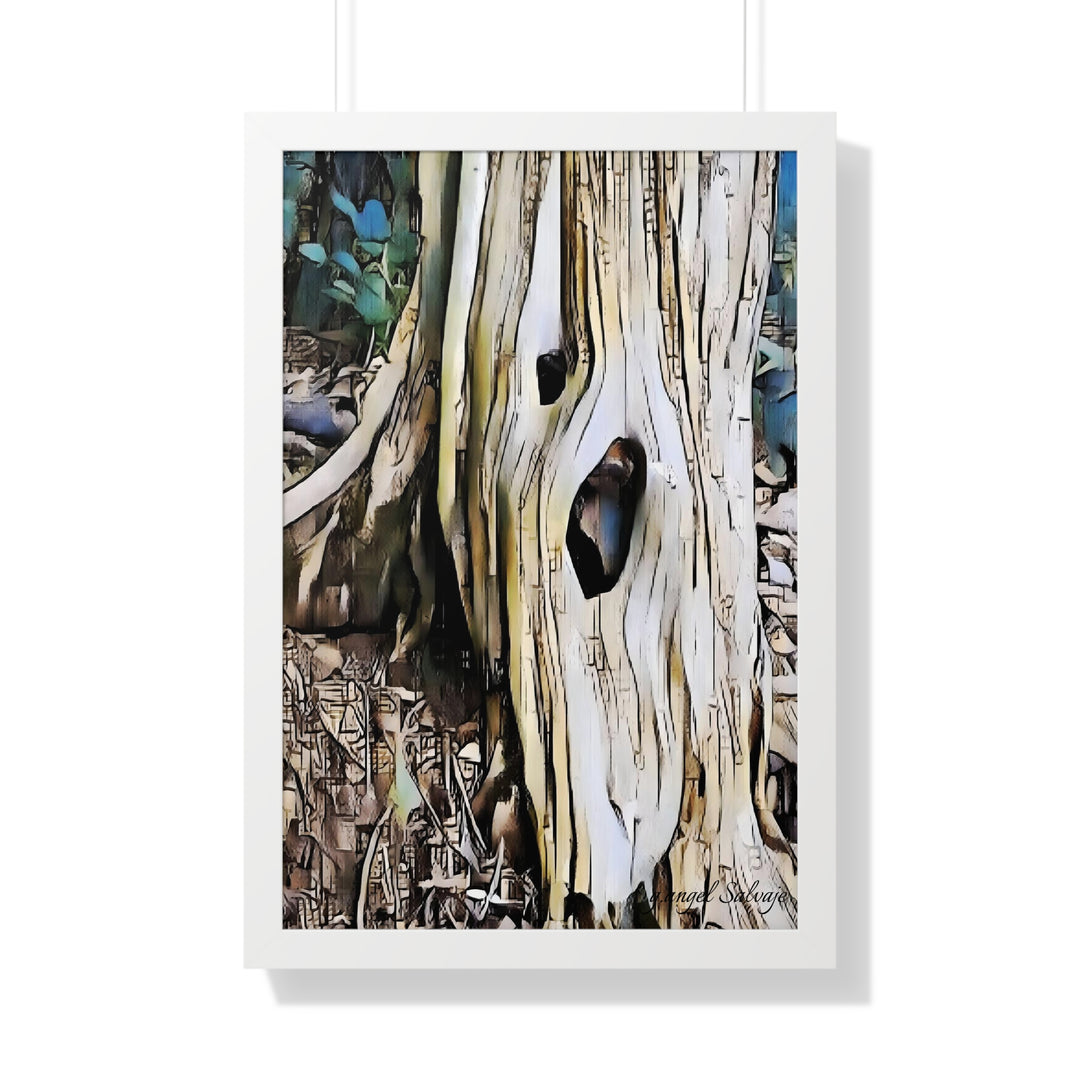 It Is All About What is Hidden Within Framed Vertical Poster