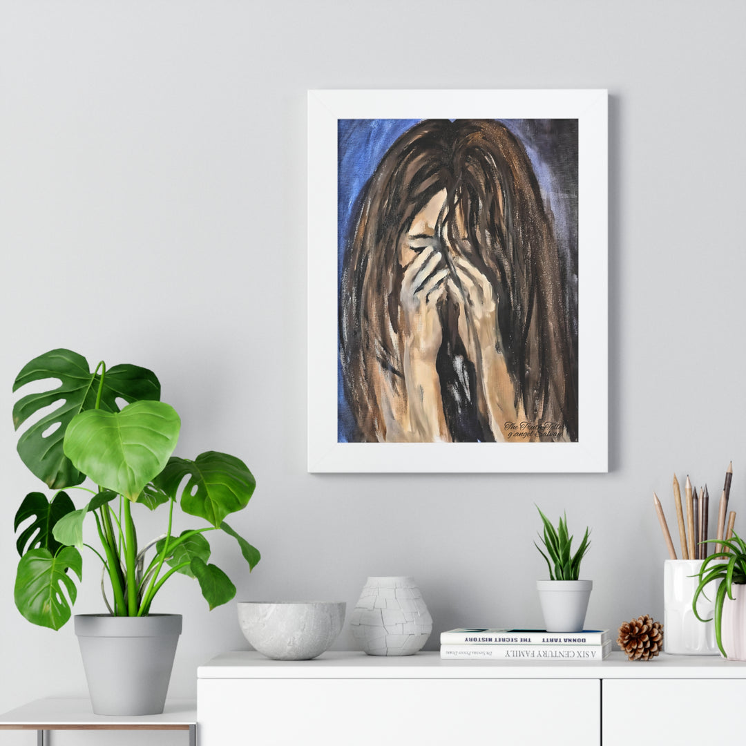 The Truth Teller Framed Vertical Poster