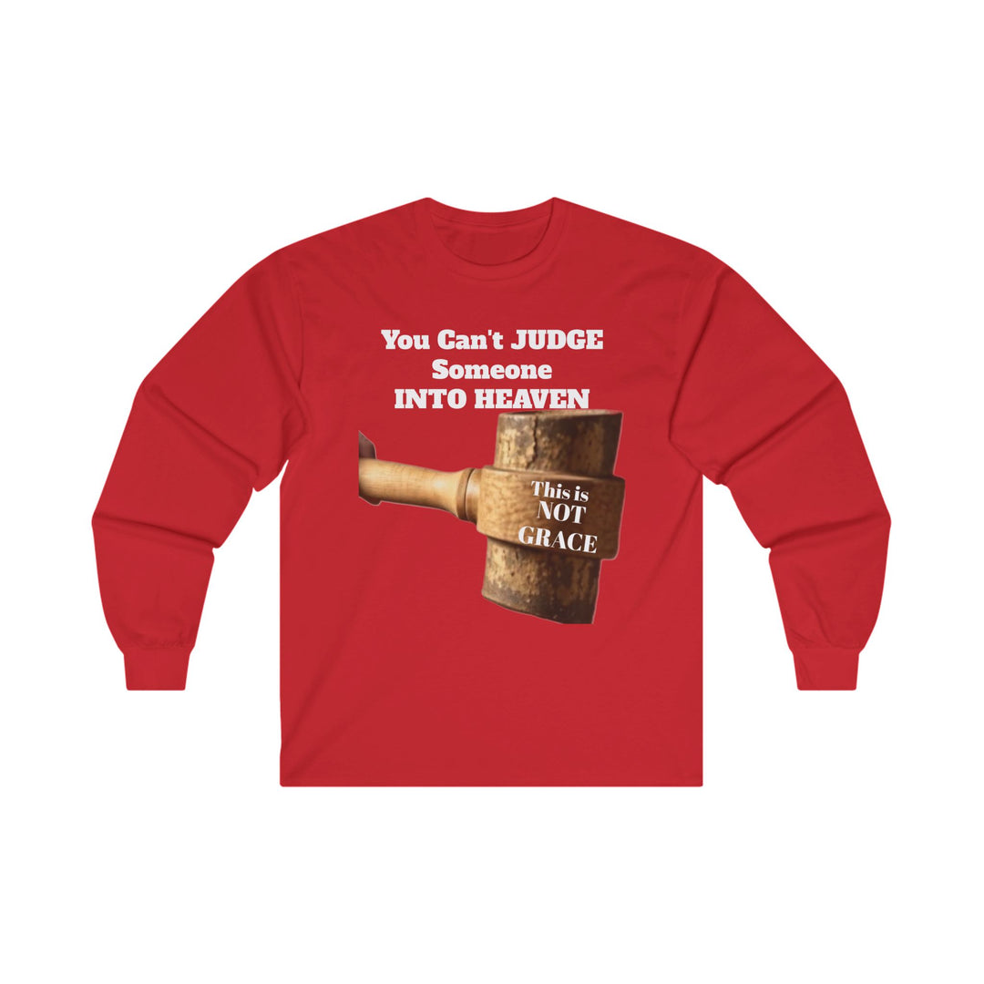 Christian Long Sleeve Tee - Ephesians 2:4-5 Saved by Grace