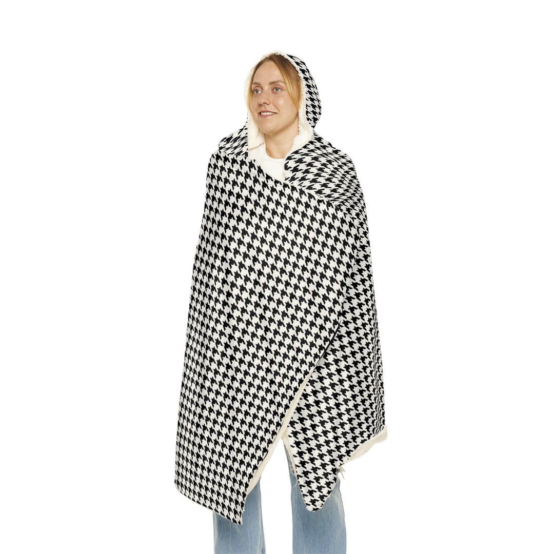 Hound Tooth Snuggle Blanket