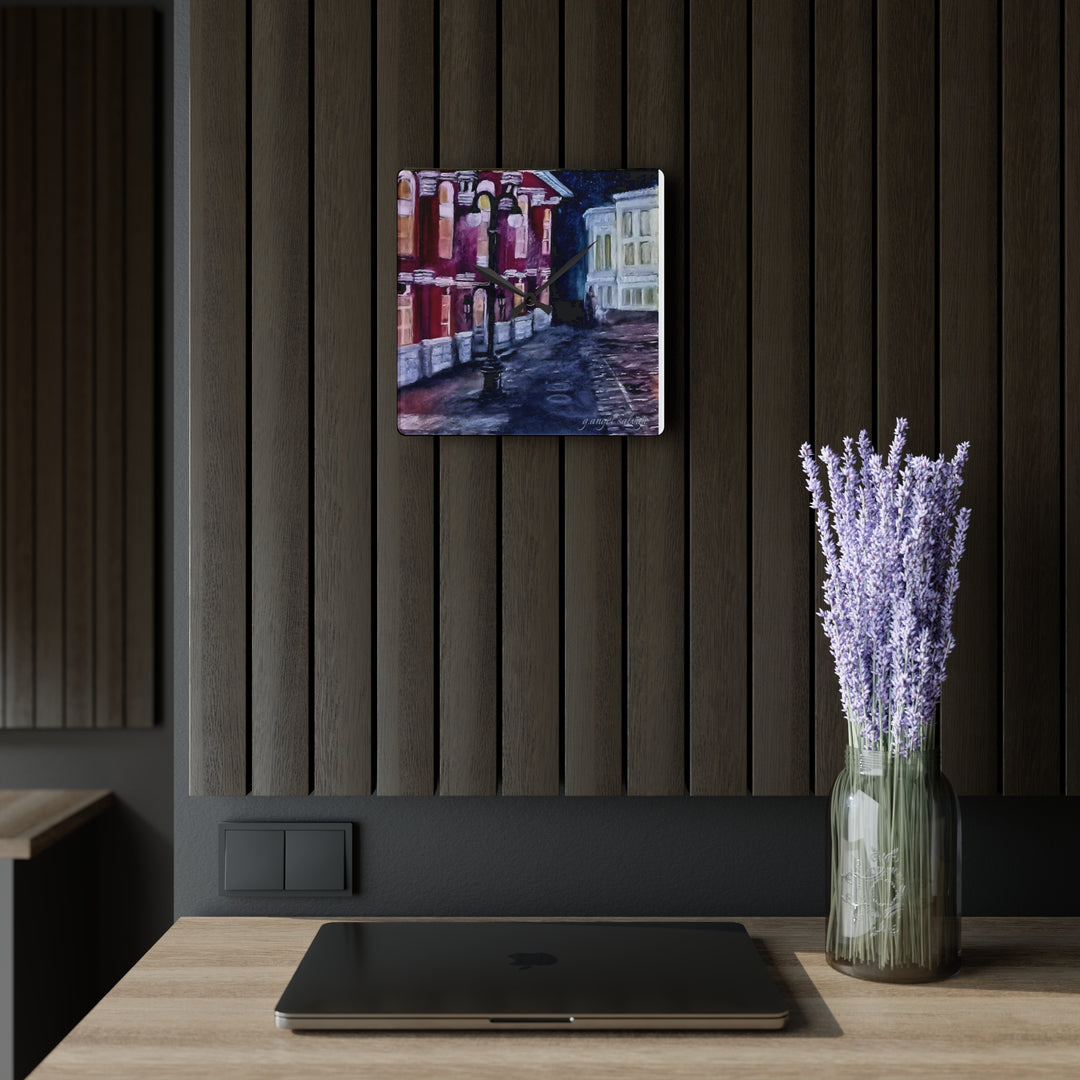 Shadow Work Acrylic Wall Clock