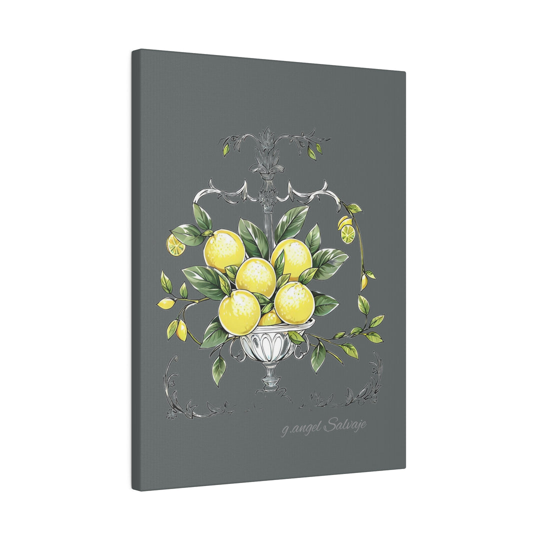 Lemons Centerpiece Matte Canvas, Stretched, 0.75"