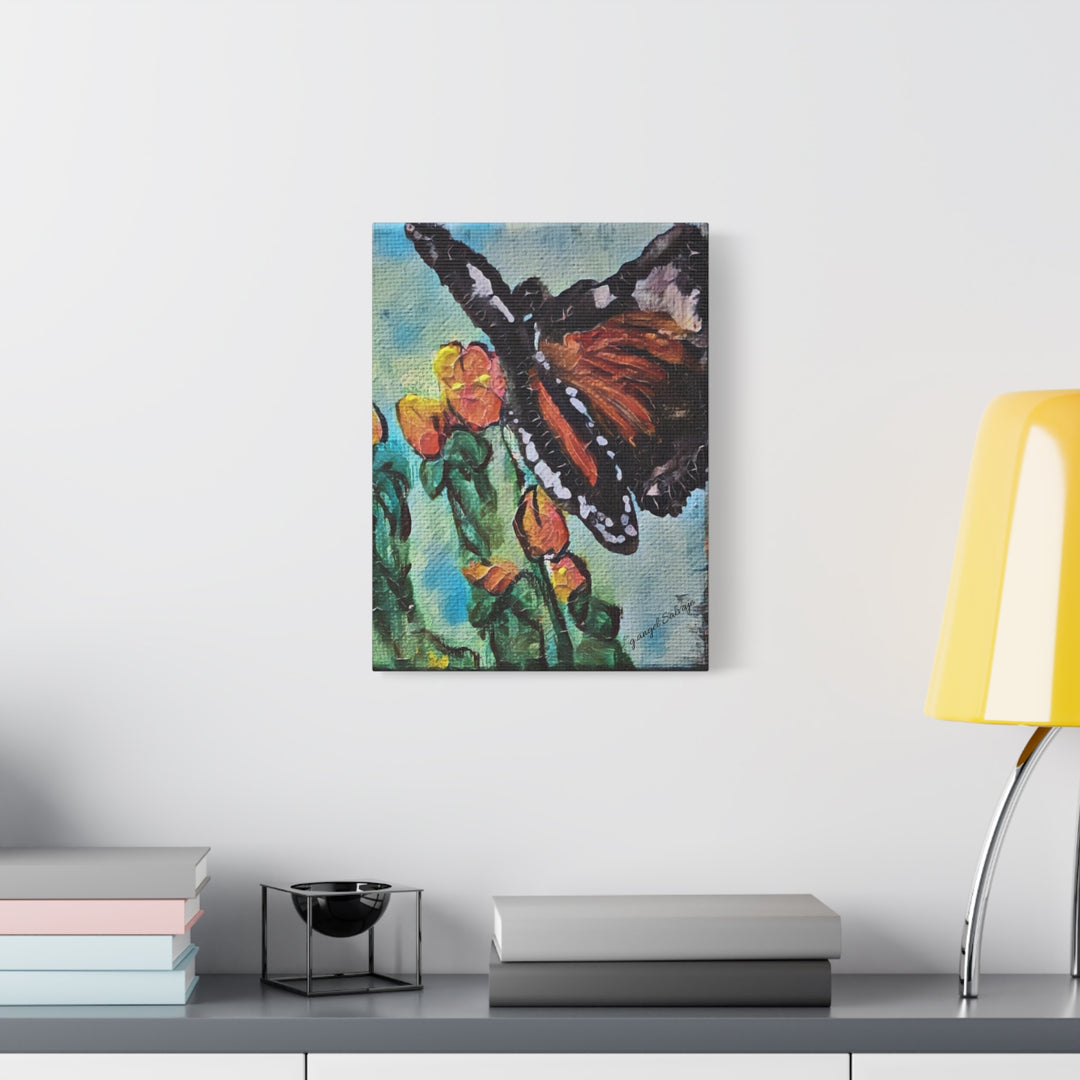 Canvas Print - Monarch Queen Butterfly