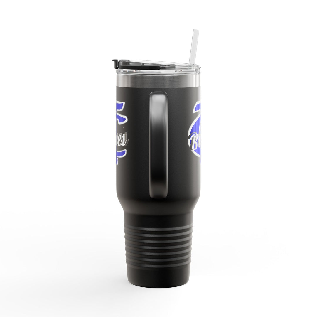 Personalizable Insulated Travel Mug, 40oz - Tishomingo County High School Braves Team Spirit