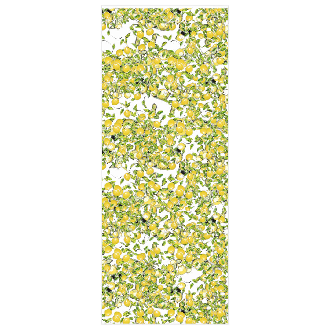Cascading Lemons Wrapping Paper