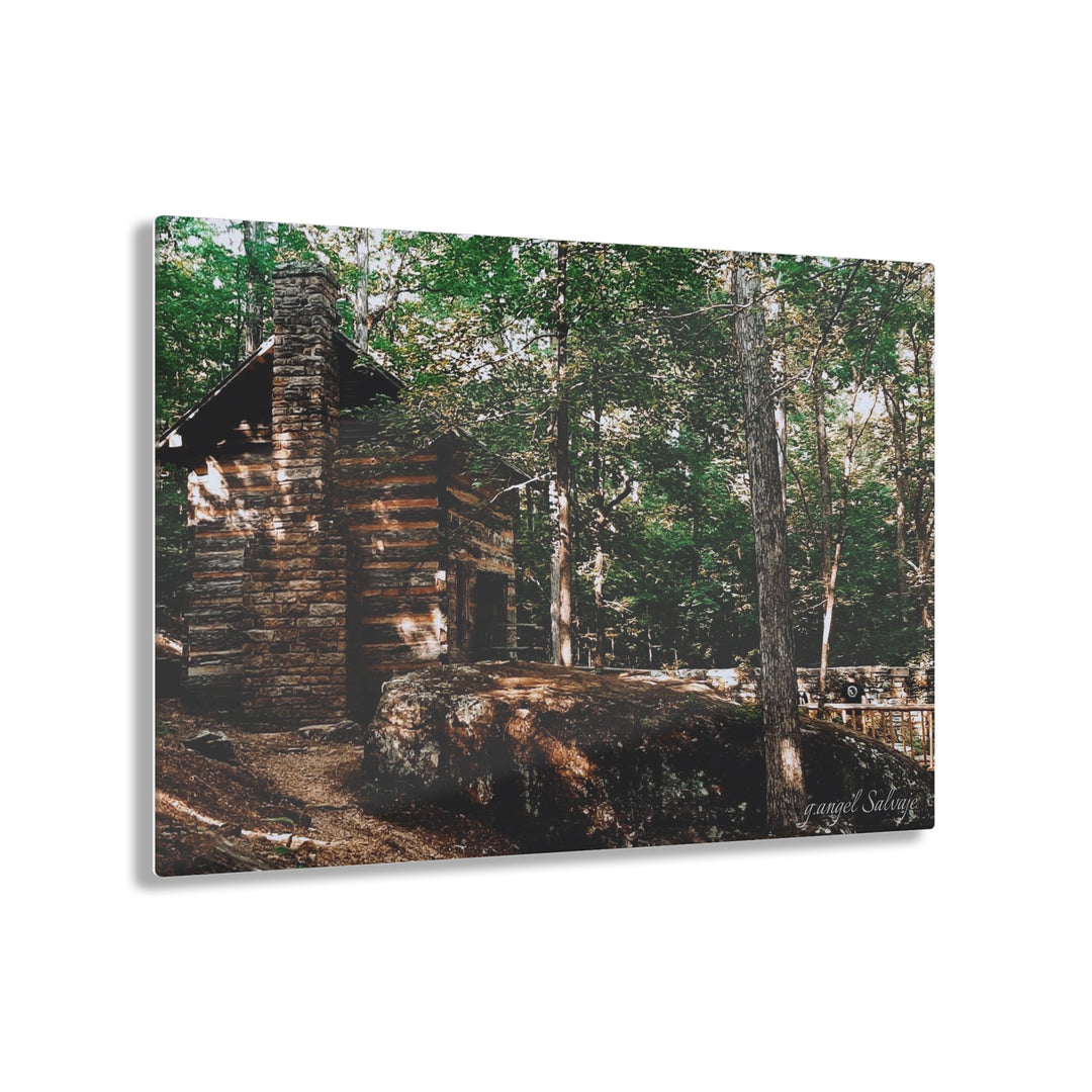 Just a Cabin in the Corner of Gloryland Acrylic Prints