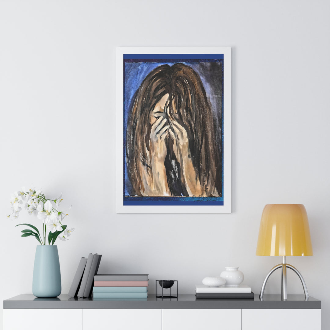 The Truth Teller Framed Vertical Poster