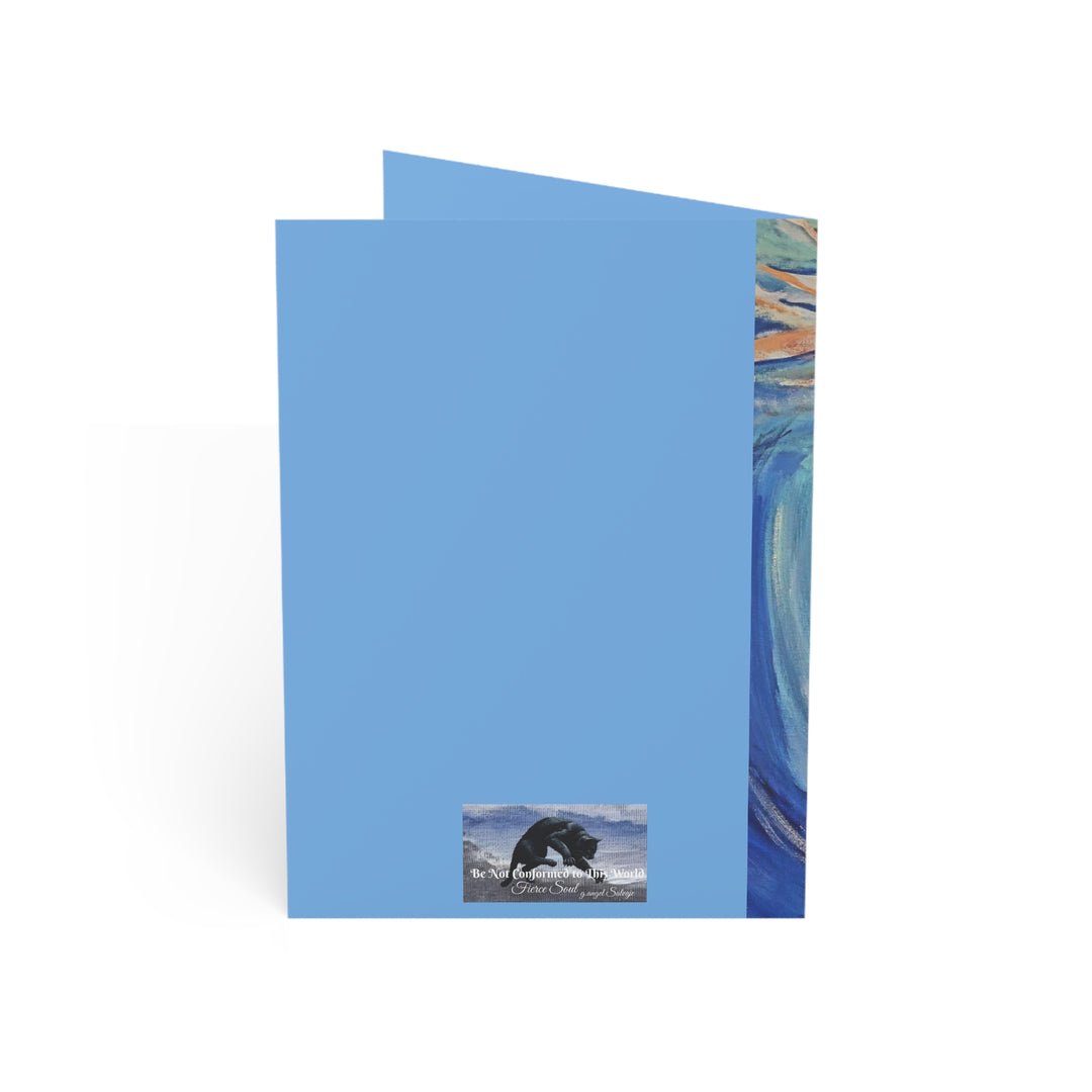 Greeting Cards Psalms 18:6 Diving Butterfly