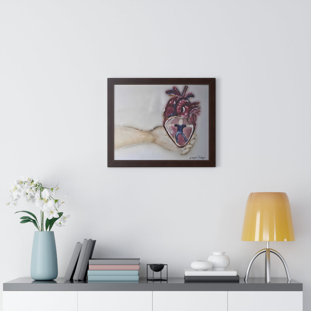 Abiding Within Framed Horizontal Poster