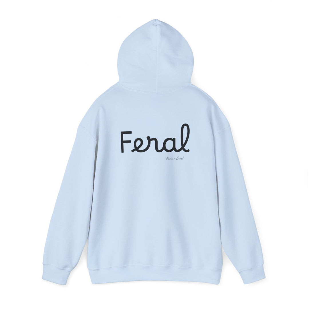 Hooded Sweatshirt - Feral Cat Drama Free Design
