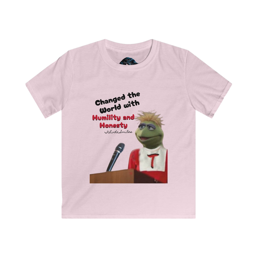 Kids Tee - Home is Where the Snow Is - T'Linda Smiles Honesty and Humility Design