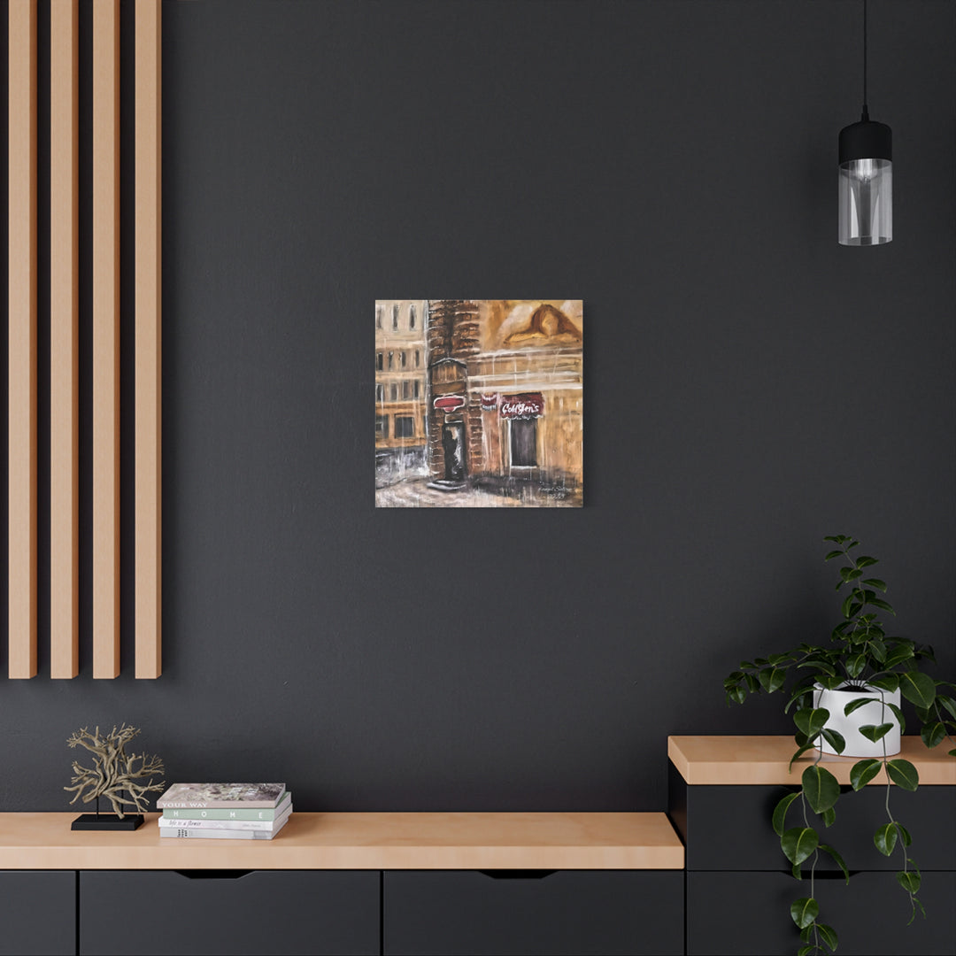 Realist Tone Canvas Print - Tears of Intercession Realist Tone by g angel Salvaje
