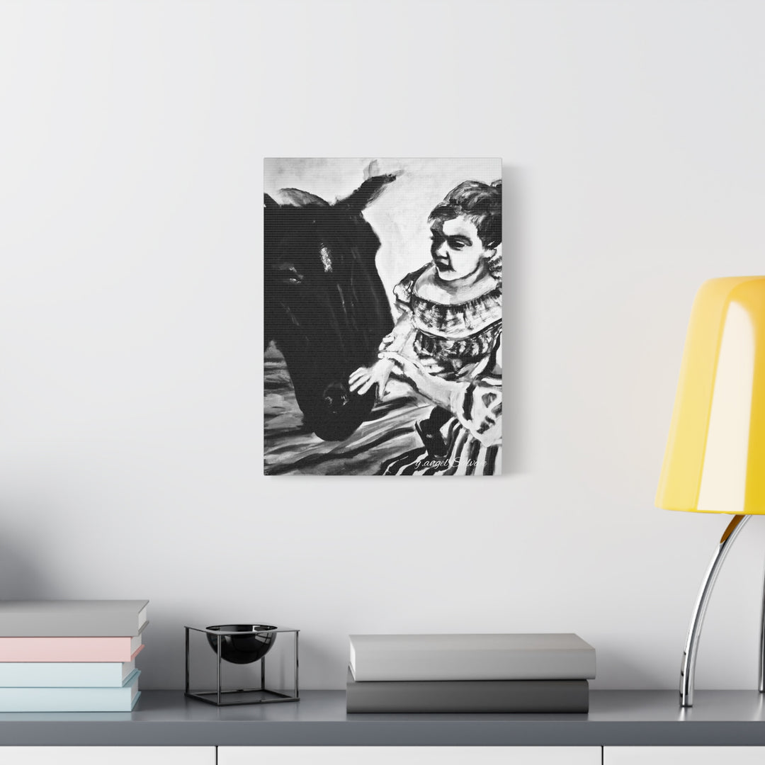 New Best Friend Canvas Art - Elegant Home Decor
