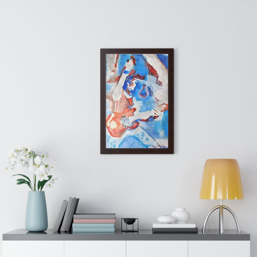 They Never Really Leave Us, Framed Vertical Poster