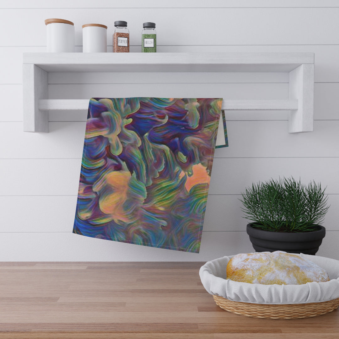Birth of Courage Kitchen Towel