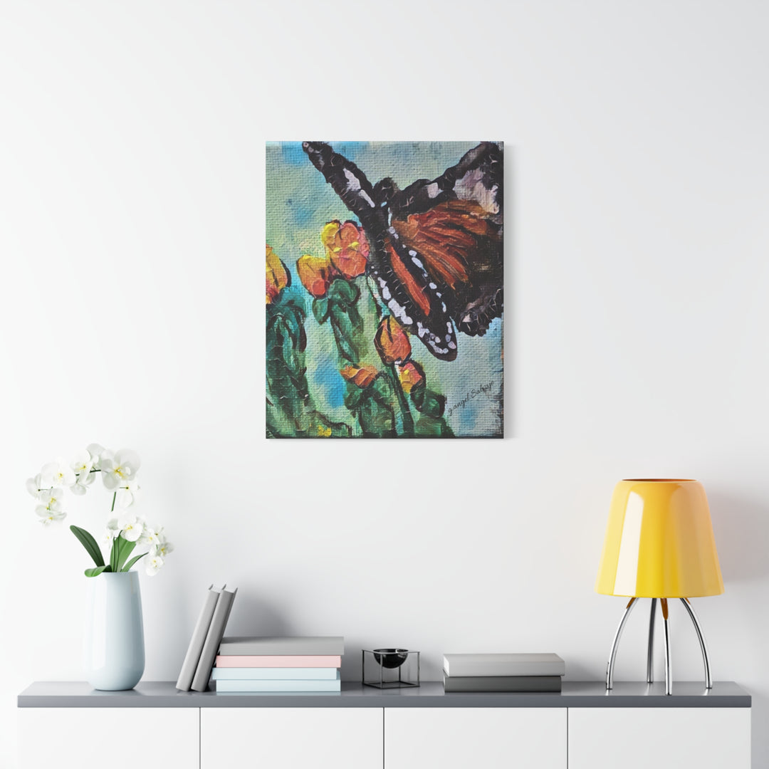 Canvas Print - Monarch Queen Butterfly