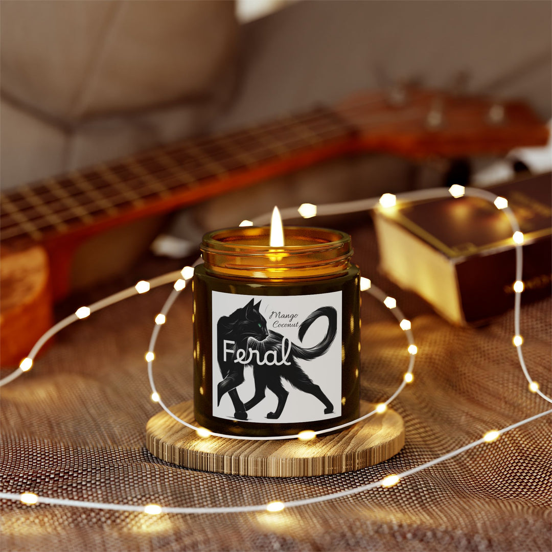 Scented Candle, Mango Coconut, Feral Vibes