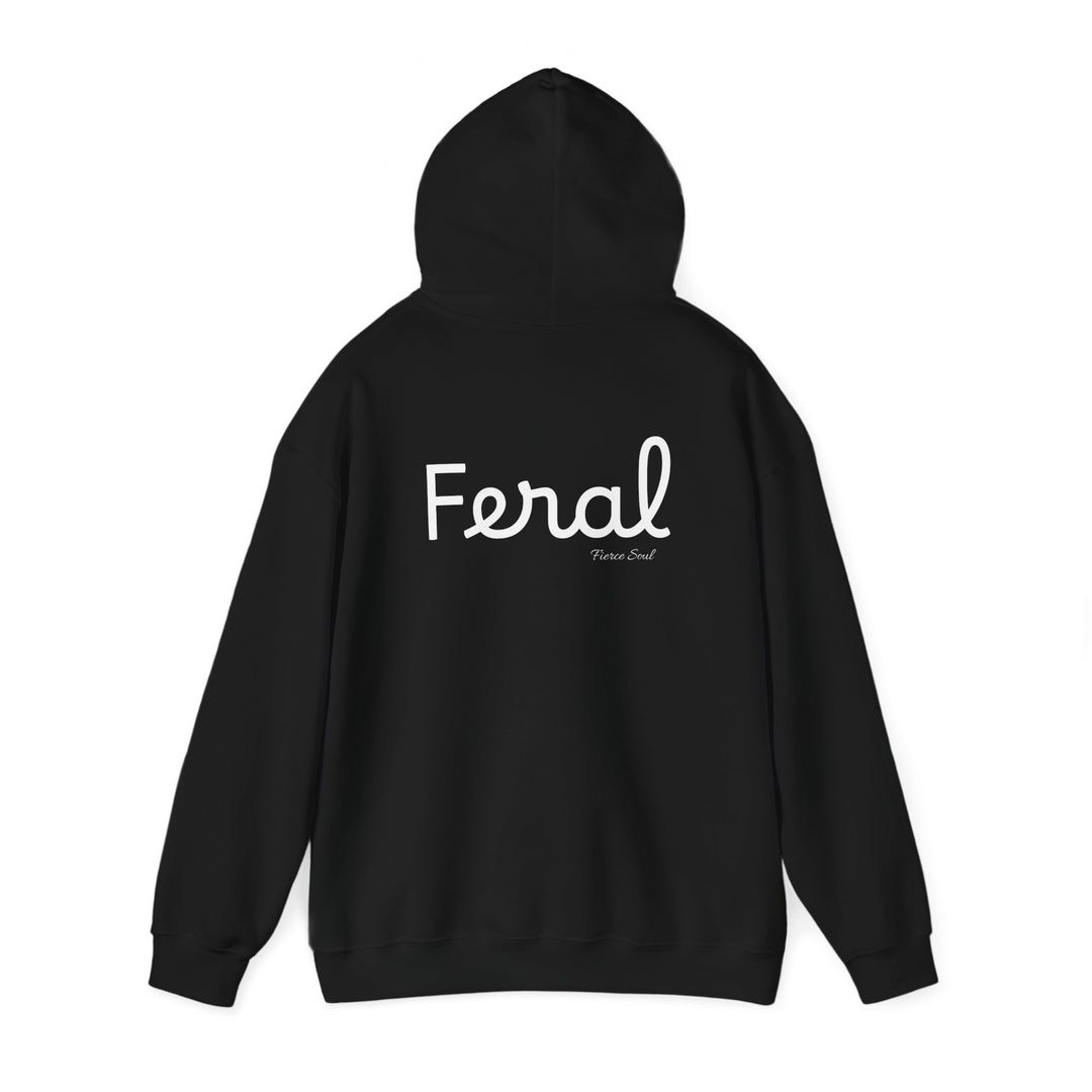 Hooded Sweatshirt - Feral Cat Drama Free Design
